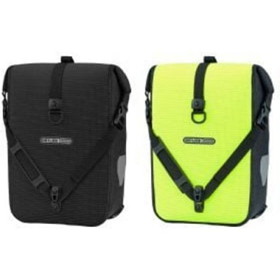 Ortlieb Sport-roller High-vis Ql2.1 14.5 Litre Pannier Bag 14.5 Litre - Black Reflex