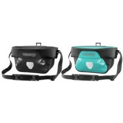Ortlieb Ultimate Six Free 5 Litre Bar Bag 5 Litre - Lagoon/Black
