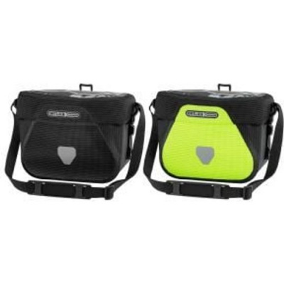 Ortlieb Ultimate Six High Visibility 6.5 Litre Bar Bag 6.5 Litre - Hi-Viz Black