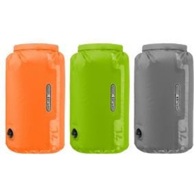 Ortlieb Ultralight Drybag Ps10 With Valve 7 Litre 7 Litre - Orange
