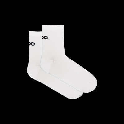 POC Cadence Air Short Road Cycling Socks Hydrogen White / S
