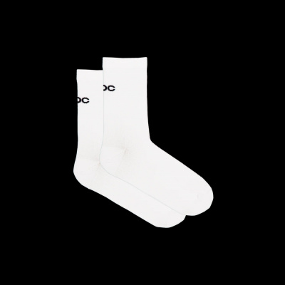 POC Cadence Road Cycling Socks Hydrogen White / S