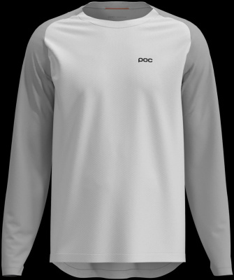 POC Men's Motion Air Long Sleeve MTB Jersey Hydrogen White / XS