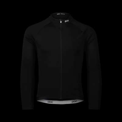 POC Men's Thermal Lite Long Sleeve Cycling Jersey Uranium Black / S