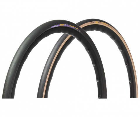 Panaracer Agilest Duro TLR Folding Road Tyre: BLACK/