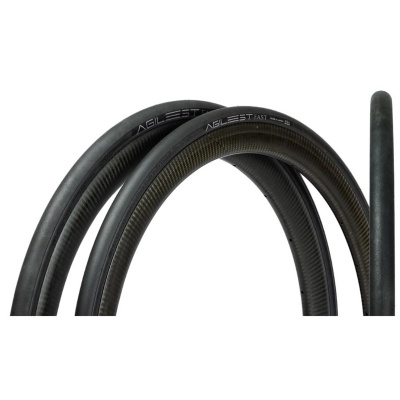 Panaracer Agilest Fast Road Tyre: BLACK/BLACK