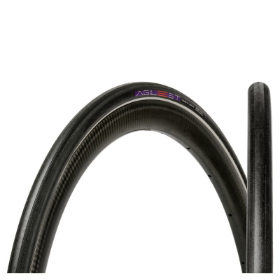 Panaracer Agilest TU Tubular Road Tyre: BLACK/BLACK