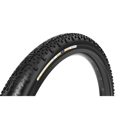 Panaracer TLR GravelKing X1 TLR Gravel Tyre: BLACK/B