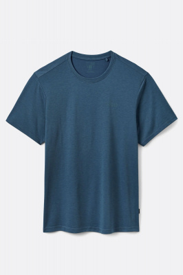 Rab Crimp Logo Tee Tempest Blue / LRG