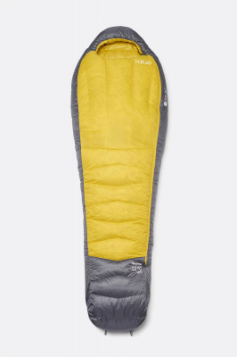 Rab Neutrino -12C / 10F Sleeping Bag Graphene/Dark Pollen / LNG