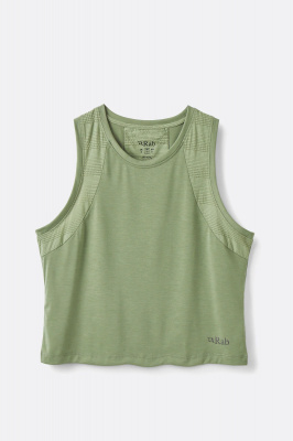 Rab Rivelin Crop Tank Womens Dark Fig Green / 08/XS