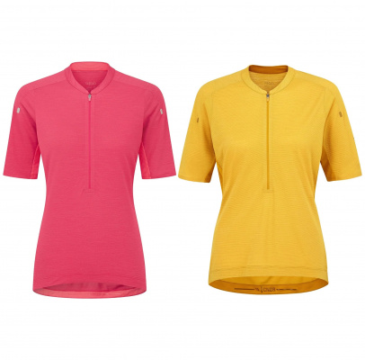 Rab Womens Cindercrino Zip Tee Ltd OPtions