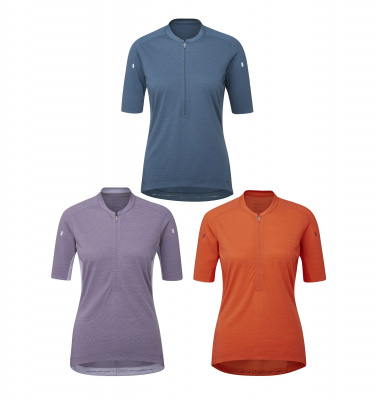 Rab Womens Cindercrino Zip Tee