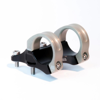 Renthal Integra 35 Stem 45mm / Black/Gold / RENTHAL INTEGRA 35 STM 0mm 45mm
