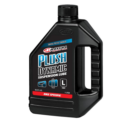 RockShox Maxima Plush Dynamic Suspension Lube Light, 1 Litre Bottle (Replaces 0W-30): BLACK