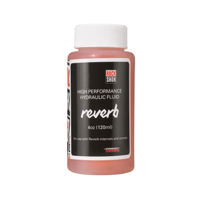 RockShox Reverb Hydraulic Fluid, 120ml Bottle - Reverb A1-B1 Post/All Reverb Remotes/Sprint Remotes