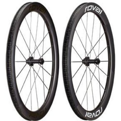 Roval Rapide Clx 3 Carbon Front Road Wheel 700c Front - Satin Carbon/Gloss Black