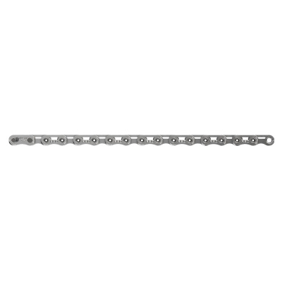 SRAM Chain Red E1 Flattop W/Powerlock 12 Speed SILVER / 114 LINKS