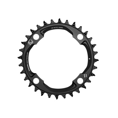 SRAM Chain Ring X-SYNC 2 94 BCD Alum Eagle Black Light Powered EMTB (Levo SL): BLACK BLACK / 30T