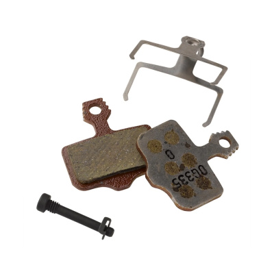 SRAM Disc Brake Pads - Small Organic/Aluminum (Quiet/Light) - 2 Piece Road/Elixir/DB/Level B1 (2020+)