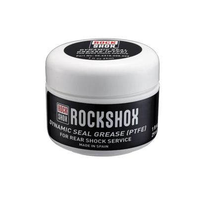 SRAM Grease - Rockshox Dynamic Seal Grease (PTFE) 1oz - Recommended for Service of Rear Shocks