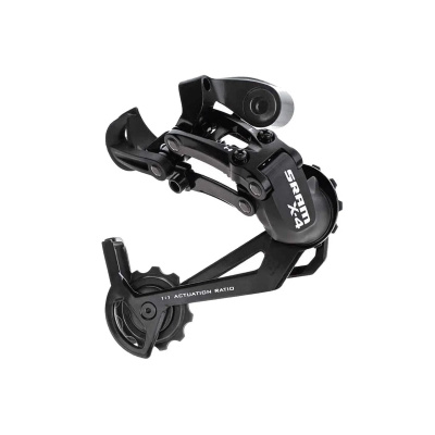 SRAM X4 Rear Derailleur: BLACK