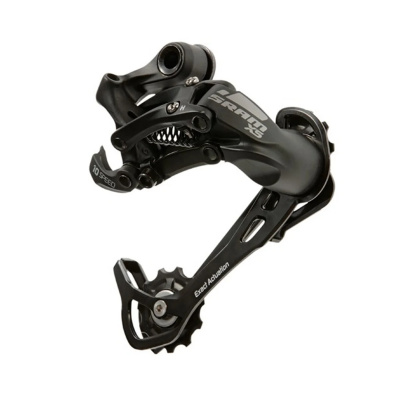 SRAM X5 Rear Derailleur - (10spd) - Medium Cage - Black: BLACK BLACK / 10SPD MEDIUM