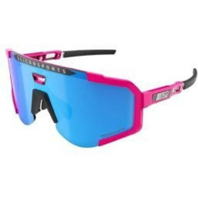 Scicon Sports Aeroscope Multimirror Blue/pink Sunglasses Pink Fluo/Multimirror Blue Lens