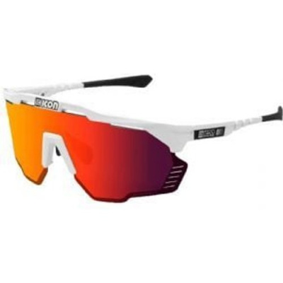 Scicon Sports Aeroshade Kunken Multimirror Sunglasses Gloss White/multimirror Red Gloss White/Multimirror Red Lens