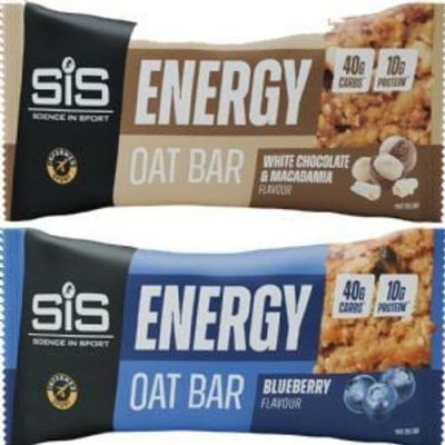 Science In Sport Energy Oat Bar 70g 6 Pack White Chocolate Macadamia