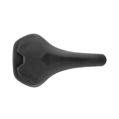 Selle Italia Model-Y Greentech TI316 Saddle: BLACK BLACK / L1