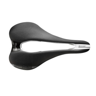 Selle Italia SLR Boost Endurance TI316 Superflow Saddle: BLACK BLACK / L3