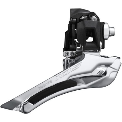 Shimano 105 FD-R7100 105 12-speed toggle front derailleur, double braze-on