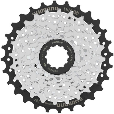 Shimano Altus CS-HG400 7-speed cassette, 11 - 28T - HG spline M