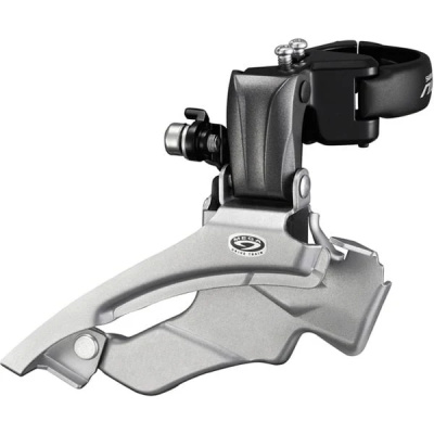 Shimano Altus FD-M371 Altus MTB 9-speed front derailleur, conventional swing, dual-pull