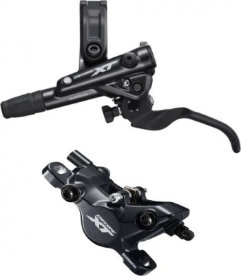 Shimano Deore XT BR-M8100/BL-M8100 XT bled brake lever/post mount calliper