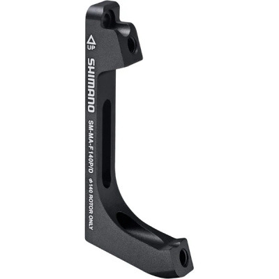 Shimano Disc adapter for post mount calliper, for Flat mount fork, for 140mm rotor