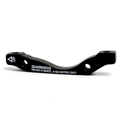 Shimano Disc adapter for post mount calliper, for I/Std fork, for 160mm rotor