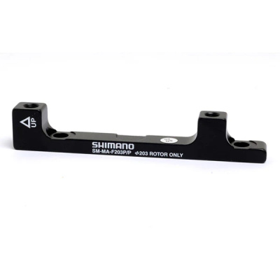Shimano Disc adapter for post mount calliper, for post 160mm fork/frame, for 203mm rotor