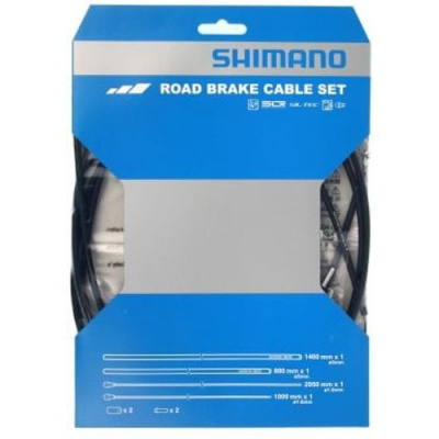 Shimano Dura-ace Road Brake Cable Set Polymer Coated Inners Black