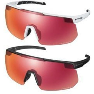 Shimano S-phyre Ridescape Road Lens Sunglasses Metallic Black - RideScape Road Lens