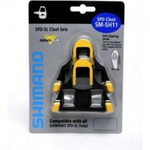 Shimano Sh11 Spd-sl Cleats With 6 Degrees Of Float