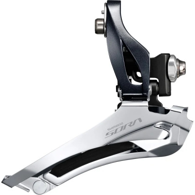 Shimano Sora FD-R3000 Sora 9-speed front derailleur, double braze-on