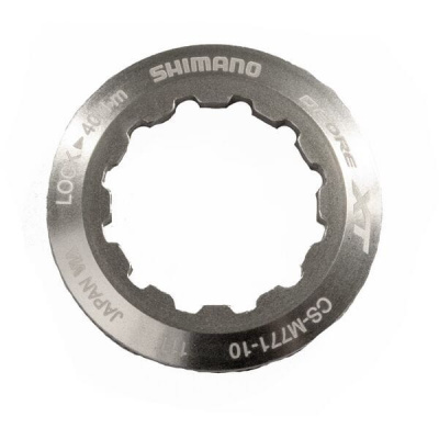Shimano Spares CS-M771 lock ring and spacer silver