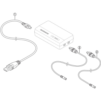 Shimano Spares SM-PCE1 USB cable