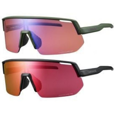 Shimano Technium Ridescape Off-road Lens Sunglasses Metallic Olive