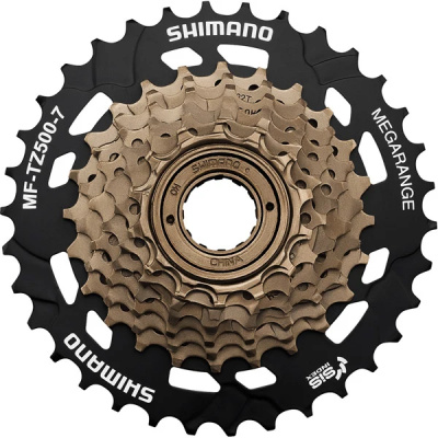 Shimano Tourney / TY MF-TZ500 7-speed multiple freewheel, 14-34 tooth