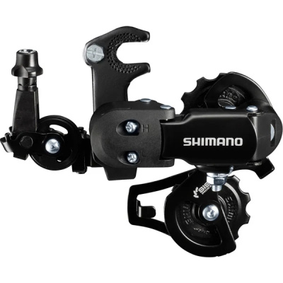 Shimano Tourney / TY RD-FT35 6/7-speed rear derailleur with mounting bracket black / S