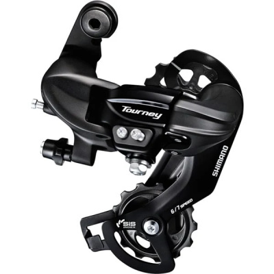 Shimano Tourney / TY RD-TY300 6/7-speed direct-mount rear derailleur black / S
