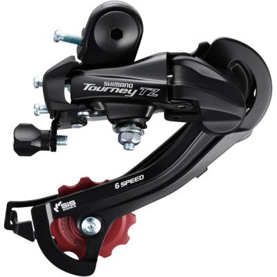 Shimano Tourney / TY RD-TZ500 6-Speed Direct-Mount Rear Derailleur black / M